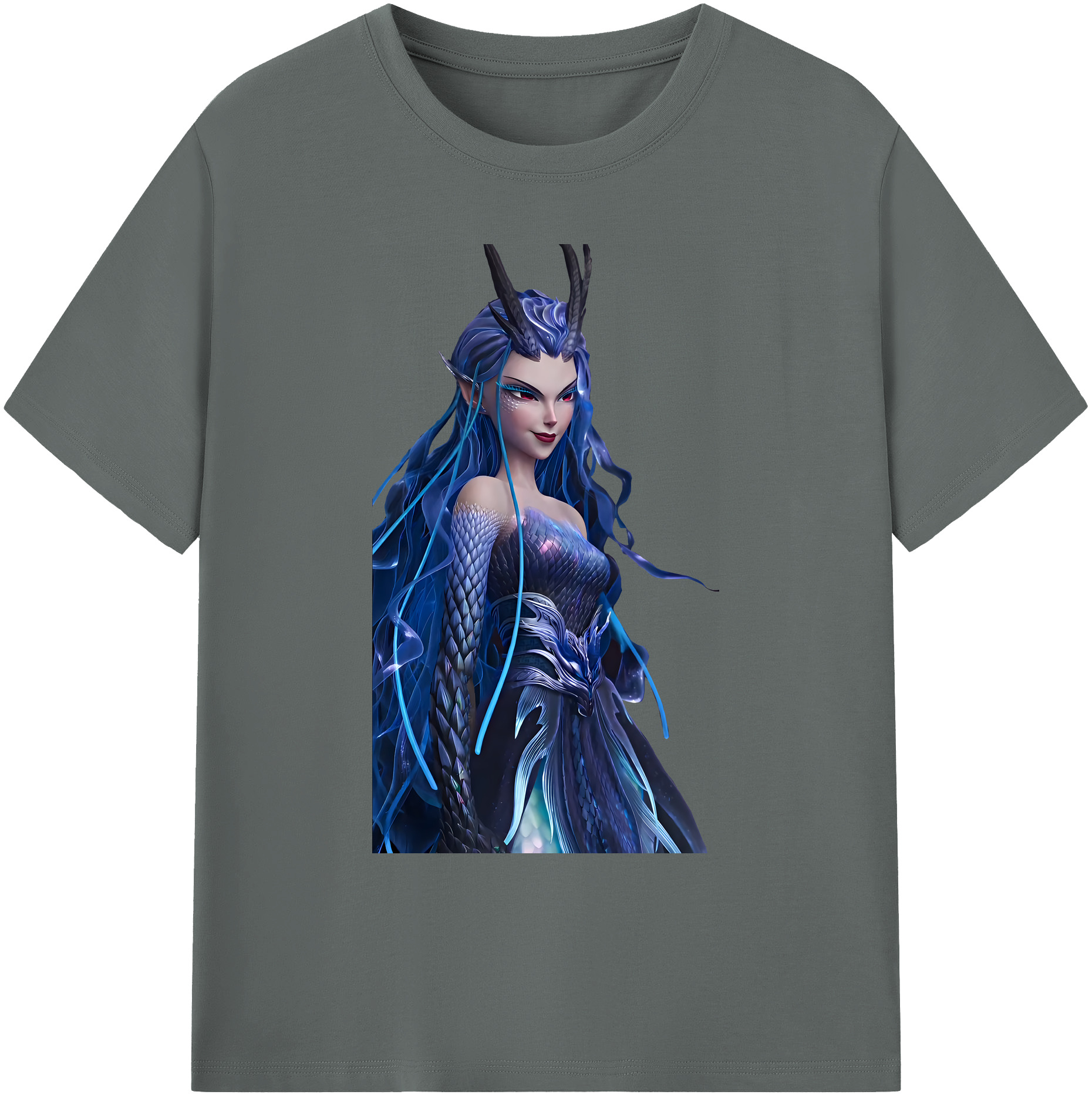 （画像用） Ne Zha 2 ナタ 魔童の大暴れ 綿100％ メンズ半袖Tシャツ｜肌触りやわらか＆通気性